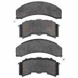 Dynamic Friction 1984-1987 Pontiac Fiero Front 5000 Advanced Semi Metallic Brake Pads by Dynamic Friction Company 1551-0261-00
