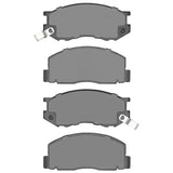 Dynamic Friction 1984-1989 Toyota Van Front 5000 Advanced Ceramic Brake Pads by Dynamic Friction Company 1551-0263-00