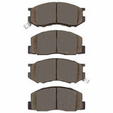 Dynamic Friction 1984-1989 Toyota Van Front 5000 Advanced Ceramic Brake Pads by Dynamic Friction Company 1551-0263-00