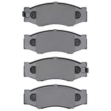 Dynamic Friction 1987-1988 Nissan 200SX Front 5000 Advanced Ceramic Brake Pads by Dynamic Friction Company 1551-0266-00