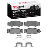 Dynamic Friction 1987-1988 Nissan 200SX Front 5000 Advanced Ceramic Brake Pads and Hardware Kit by Dynamic Friction Company 1551-0266-01