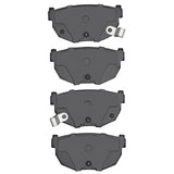 Dynamic Friction 1981-1998 Nissan 240SX Rear 5000 Advanced Ceramic Brake Pads by Dynamic Friction Company 1551-0272-00