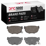 Dynamic Friction 1981-1998 Nissan 240SX Rear 5000 Advanced Ceramic Brake Pads by Dynamic Friction Company 1551-0272-00