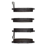 Dynamic Friction 1981-1998 Nissan 240SX Rear 5000 Advanced Ceramic Brake Pads by Dynamic Friction Company 1551-0272-00