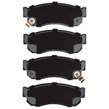 Dynamic Friction 1982-1994 Nissan Pulsar NX Front 5000 Advanced Semi Metallic Brake Pads by Dynamic Friction Company 1551-0275-00