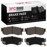 Dynamic Friction 1982-1994 Nissan Pulsar NX Front 5000 Advanced Semi Metallic Brake Pads by Dynamic Friction Company 1551-0275-00