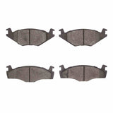 Dynamic Friction 1984-2005 Volkswagen Jetta Sedan Front 5000 Advanced Semi Metallic Brake Pads by Dynamic Friction Company 1551-0280-00