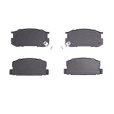 Dynamic Friction 1984-1987 Toyota Corolla (US/Canada) Front 5000 Advanced Semi Metallic Brake Pads by Dynamic Friction Company 1551-0282-00