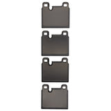 Dynamic Friction 1984-1989 Porsche 911 Front 5000 Advanced Low Metallic Brake Pads by Dynamic Friction Company 1551-0287-00