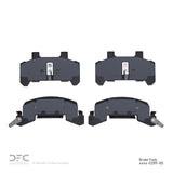 Dynamic Friction 1980-1991 Buick Skylark Front 5000 Advanced Semi Metallic Brake Pads by Dynamic Friction Company 1551-0289-00