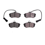 Dynamic Friction 1983-1991 Audi 100 Quattro Front 5000 Advanced Semi Metallic Brake Pads by Dynamic Friction Company 1551-0290-00