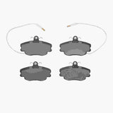 Dynamic Friction 1981-1985 Renault Fuego Front 5000 Advanced Semi Metallic Brake Pads by Dynamic Friction Company 1551-0292-00