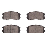 Dynamic Friction 1985-1990 Dodge Colt Front 5000 Advanced Semi Metallic Brake Pads by Dynamic Friction Company 1551-0299-00