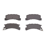 Dynamic Friction 1983-1989 Isuzu Impulse Rear 5000 Advanced Semi Metallic Brake Pads by Dynamic Friction Company 1551-0301-00