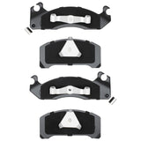Dynamic Friction 1982-1993 Ford Mustang Front 5000 Advanced Semi Metallic Brake Pads by Dynamic Friction Company 1551-0310-00