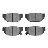 Dynamic Friction 1985-1991 Subaru GL Rear 5000 Advanced Semi Metallic Brake Pads by Dynamic Friction Company 1551-0314-00