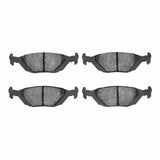 Dynamic Friction 1986-1998 Saab 9000/900 Rear 5000 Advanced Low Metallic Brake Pads by Dynamic Friction Company 1551-0322-00