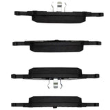Dynamic Friction 1986-1998 Saab 9000/900 Rear 5000 Advanced Low Metallic Brake Pads by Dynamic Friction Company 1551-0322-00