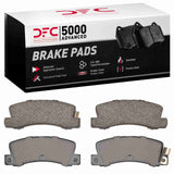 Dynamic Friction 1986-2003 Lexus ES300 Rear 5000 Advanced Ceramic Brake Pads by Dynamic Friction Company 1551-0325-00