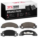 Dynamic Friction 1986-1987 Ford Aerostar Front 5000 Advanced Semi Metallic Brake Pads by Dynamic Friction Company 1551-0326-00
