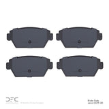 Dynamic Friction 1985-1994 Dodge Colt Rear 5000 Advanced Ceramic Brake Pads by Dynamic Friction Company 1551-0329-00