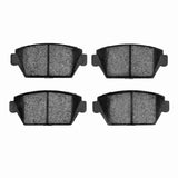 Dynamic Friction 1985-1994 Dodge Colt Rear 5000 Advanced Ceramic Brake Pads by Dynamic Friction Company 1551-0329-00