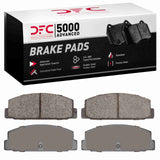 Dynamic Friction 1984-2005 Mazda RX-7 Rear 5000 Advanced Ceramic Brake Pads by Dynamic Friction Company 1551-0332-00