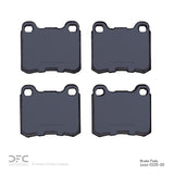 Dynamic Friction 1983-1995 Mercedes-Benz E300 Rear 5000 Advanced Low Metallic Brake Pads by Dynamic Friction Company 1551-0335-00