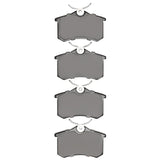 Dynamic Friction 1986-2024 Audi A6 (Mexico) Rear 5000 Advanced Ceramic Brake Pads by Dynamic Friction Company 1551-0340-00