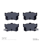 Dynamic Friction 1986-1988 Acura Legend Rear 5000 Advanced Ceramic Brake Pads