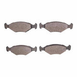 Dynamic Friction 1987-1993 Volkswagen Fox Front 5000 Advanced Semi Metallic Brake Pads by Dynamic Friction Company 1551-0350-00