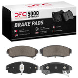 Dynamic Friction 1986-1992 Buick Reatta Front 5000 Advanced Semi Metallic Brake Pads by Dynamic Friction Company 1551-0353-00
