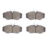 Dynamic Friction 1987-1989 Nissan 300ZX Turbo Front 5000 Advanced Semi Metallic Brake Pads by Dynamic Friction Company 1551-0358-00