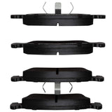 Dynamic Friction 1986-1994 Suzuki Samurai Front 5000 Advanced Semi Metallic Brake Pads by Dynamic Friction Company 1551-0359-00