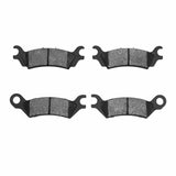 Dynamic Friction 1986-1987 Mazda 626 Rear 5000 Advanced Semi Metallic Brake Pads by Dynamic Friction Company 1551-0361-00
