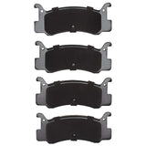 Dynamic Friction 1987-1995 Mazda 323 Rear 5000 Advanced Semi Metallic Brake Pads by Dynamic Friction Company 1551-0366-00