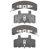 Dynamic Friction 1988-1991 Chevrolet C1500 Front 5000 Advanced Semi Metallic Brake Pads by Dynamic Friction Company 1551-0368-00