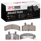 Dynamic Friction 1988-2002 Cadillac Escalade Front 5000 Advanced Ceramic Brake Pads by Dynamic Friction Company 1551-0369-00
