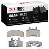 Dynamic Friction 1988-2002 Chevrolet K3500 Front 5000 Advanced Semi Metallic Brake Pads by Dynamic Friction Company 1551-0370-00