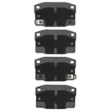 Dynamic Friction 1988-1993 Pontiac Fiero Rear/Front 5000 Advanced Semi Metallic Brake Pads by Dynamic Friction Company 1551-0378-00