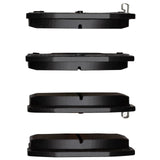 Dynamic Friction 1988-1993 Pontiac Fiero Rear/Front 5000 Advanced Semi Metallic Brake Pads by Dynamic Friction Company 1551-0378-00
