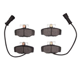 Dynamic Friction 1988-1989 Merkur Scorpio Rear 5000 Advanced Semi Metallic Brake Pads by Dynamic Friction Company 1551-0382-00