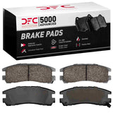 Dynamic Friction 1988-2012 Chrysler Sebring Rear 5000 Advanced Ceramic Brake Pads by Dynamic Friction Company 1551-0383-00