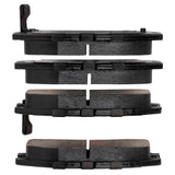Dynamic Friction 1988-2012 Chrysler Sebring Rear 5000 Advanced Ceramic Brake Pads by Dynamic Friction Company 1551-0383-00
