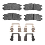 Dynamic Friction 1988-1999 Dodge Stealth Rear 5000 Advanced Ceramic Brake Pads and Hardware Kit by Dynamic Friction Company 1551-0383-02