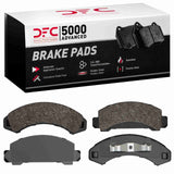 Dynamic Friction 1983-1997 Ford Explorer Front 5000 Advanced Semi Metallic Brake Pads by Dynamic Friction Company 1551-0387-00