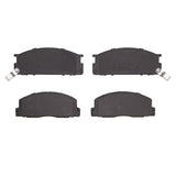 Dynamic Friction 1986-1989 Toyota Van Front 5000 Advanced Semi Metallic Brake Pads by Dynamic Friction Company 1551-0388-00