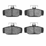 Dynamic Friction 1988-2000 Volvo S90/780/850/V70/760 Series/960/740/745/S70/V90 Rear 5000 Advanced Low Metallic Brake Pads by Dynamic Friction Company 1551-0391-00