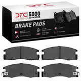 Dynamic Friction 1988-1995 Isuzu Pickup Rear 5000 Advanced Ceramic Brake Pads by Dynamic Friction Company 1551-0398-00