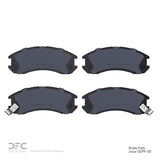 Dynamic Friction 1988-1992 Ford Probe Front 5000 Advanced Ceramic Brake Pads by Dynamic Friction Company 1551-0399-00